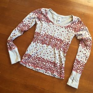 Waffle Knit Long Sleeve Tee